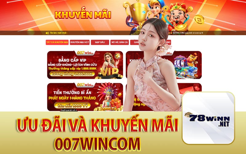 Ưu Đãi Và Khuyến mãi 007wincom